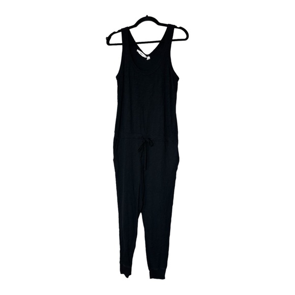 Wilt Jumpsuit Women's Small Black Tank One-Piece Joggers Drawstring Pockets - Picture 12 of 12